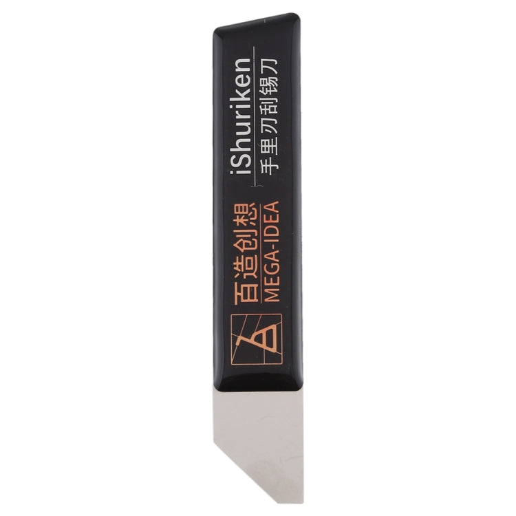 Qianli iShuriken T0.2mm Saldatore Paster Raschiatore Coltello di stagno Smussatura resistente all'usura, Bevel Qianli iShuriken T0.2mm Saldatore Paster Raschiatore Coltello di stagno Smussatura resistente all'usura, Bevel
